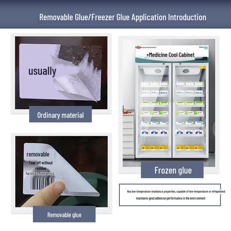 Durable Self-Adhesive Thermal Paper Barcode Labels for Printing 