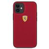 Ferrari Fespehcp12Sre Iphone12 Mini  5,4 Czerwony/Red Hardcase On Track Perforated