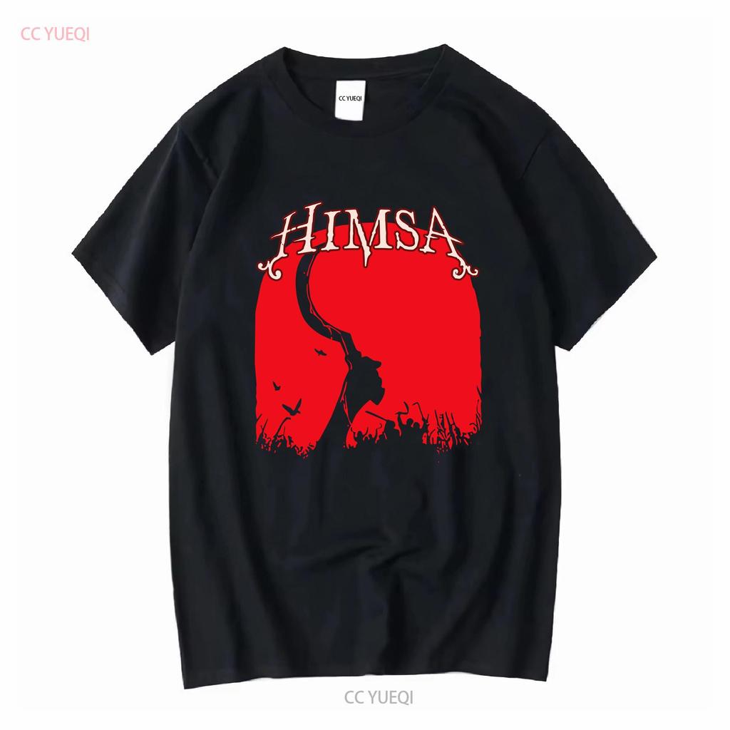 VTG Himsa Band T Shirt Size XL Y2K Metal Metalcore long or short sleeves vintage Washed graphic Comfortable Slightly Stretched