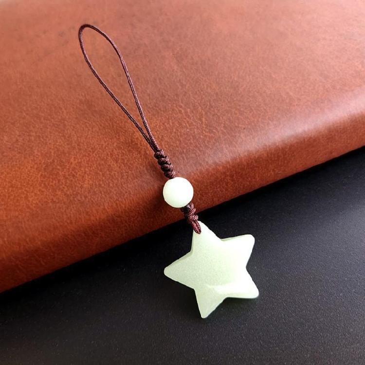 Night Light Guardian Star Mobile Phone Chain Couple Pendant Bracelet Unisex Gift