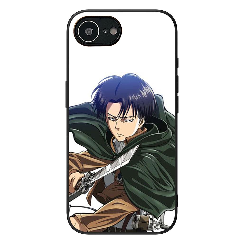 

Levi Attack on titan Eren Jaeger Phone Case for Samsung Galaxy A06 A05 A14 A50 A51 A52 A12 A13 A23 A70 A07 A25 A26 A72 A56 Cover Galaxy A52