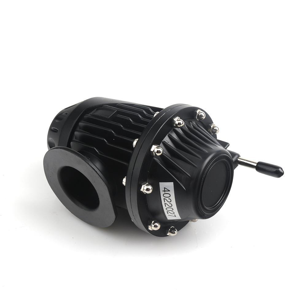 New Universal SQV 4 Turbo Blow Off Valve for HKS VI SSQV BOV Aluminum Pull-Type With Adapter Black Silver