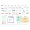 Planner 2026 Schedule March 2026 Weekly Weekly Vertical Souple Plus Lamp Black EDiT Book, Start, Notebook, Semi-A5, Three-Part Layout, 26SDR-ETH01-BK