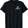 Master Military Freefall Parachutist Badge Army Distressed T Shirt