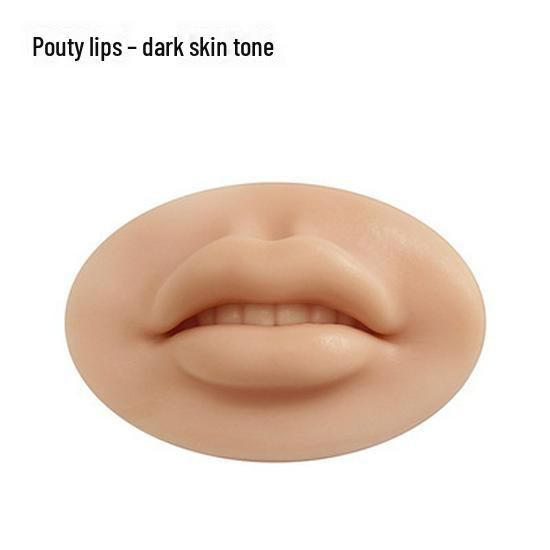 

3D силиконовый блок для практики татуировки губ для начинающих pouty lips