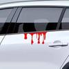 1PC Dripping Blood Spooky Look Car Stickers Waterproof for Auto Lights Window Doors Vinyl Decals Funny Halloween Decoration