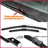 24"18" Front Windshield Wiper Blade Natural Refill Rain Brushes For Geely Coolray Proton X50 2018      2024