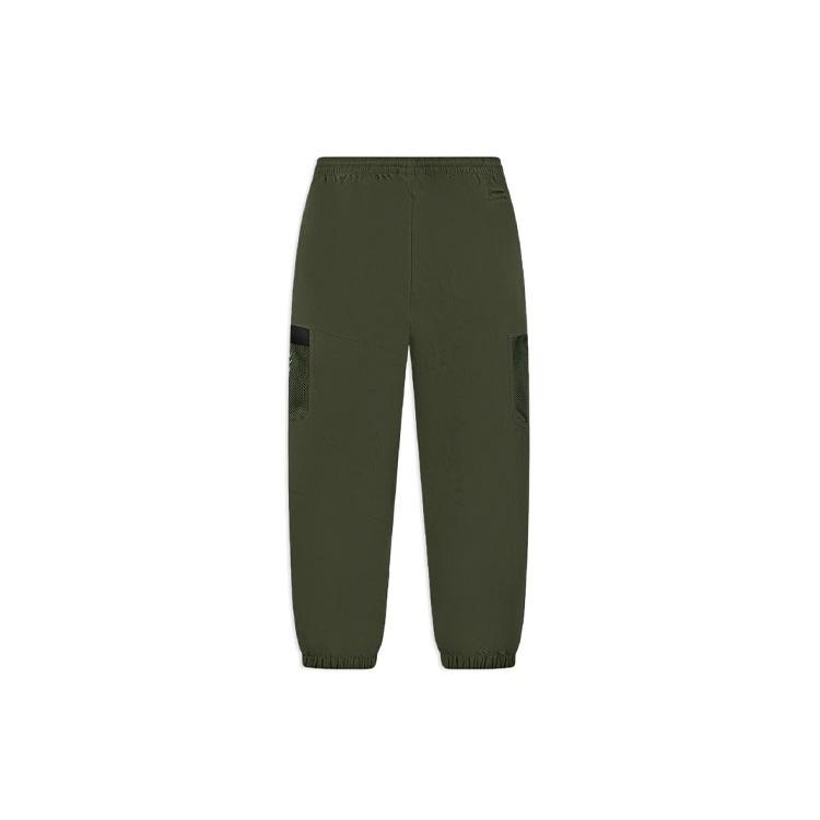 Li-Ning Counterflow Logo Pocket Joggers Pants 'Olive Green' Men's AKXS855-2