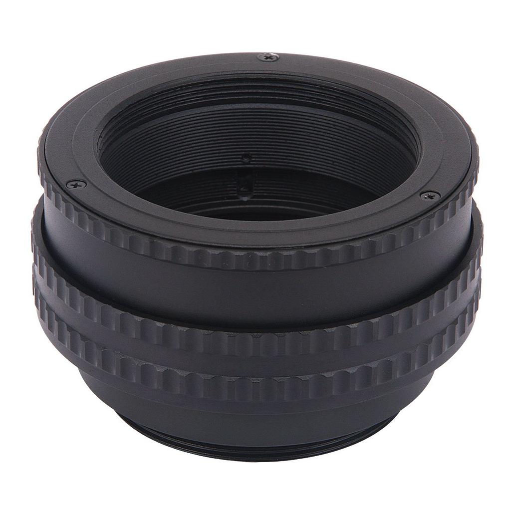 Haoge Macro Focus Lens Mount Adapter with Focus Helicoid for M42 42mm Screw Mount Lens To M42 42mm Screw Mount Built-in Camera, 17mm-31mm