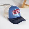 Hot Sale American Embroidered Baseball Cap European and American Hip Hop Mesh Breathable Big Brim Cap Adult Hat