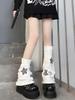 Y2K Black Star Women’s Slouchy Calf Socks & Leg Warmers