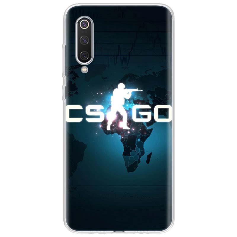 Counter Strike cs go Phone Case For Xiaomi Redmi Note 14 13 12 11 10 11E Pro Plus 12S 11S 11E 11T 10S Soft TPU Back Cover Note 1