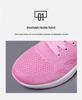 Women's Summer Mesh Air Cushion Lightweight Running Shoes, Soft Sole, Breathable Sports Sneakers.