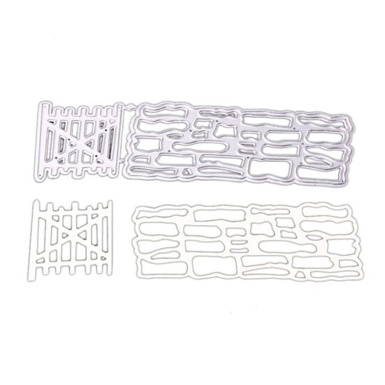 Fence Barrier Metal Cutting Dies DIY Scrapbooking Paper Card Craft Punch Stencil