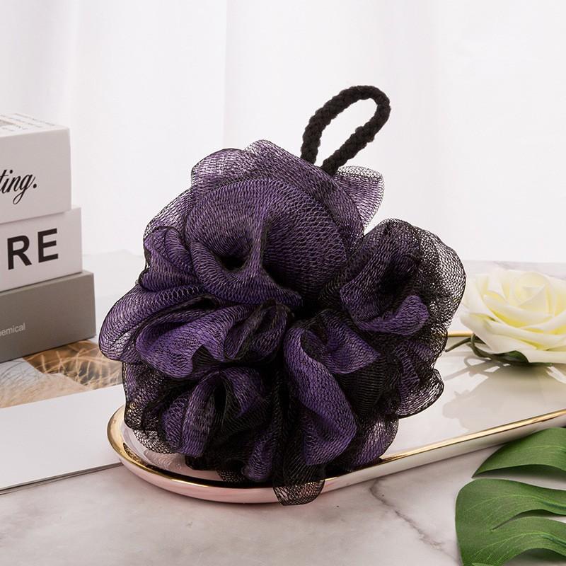 

Charcoal Loofah Sponge, Shower Loofah 60g/PCS - Body Scrubber Loofa Set of 4 - Charcoal Blue, Green, Purple & Red, Bath Sponge for Men and Women 1 Count (Pack of 4)