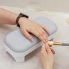 Silicone Nail Arm Rest Pillow Nail Tech Arm Rest Detachable Manicure Arm Rest Nails Holder for Nail Salon Table Desk Use