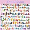 Colorful Miniature Pocket Monster Doll Set With 144 Pieces For Collectors And Kids