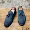 Large size casual shoes loafers men's shoes fringed trendy shoes British small leather shoes