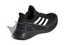 adidas Rapidarun Knit El C Comfortable Breathable Low Top Kids' Running Shoes Black Children Aged 3 7 Years Old EE7639