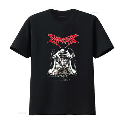 DISMEMBER Vintage Death Metal T Shirt 2006 Sweden Band Design Vintage Washed Streetwear Stylish Versatile Fashion