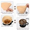 Fan-shaped Drip Coffee Filter Paper For Hand-drip Coffee