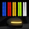 2/10Pcs Car Exterior Reflector Sticker Reflective Warning Strip Tape Secure Warning Anti-collision Reflector Stickers Decals