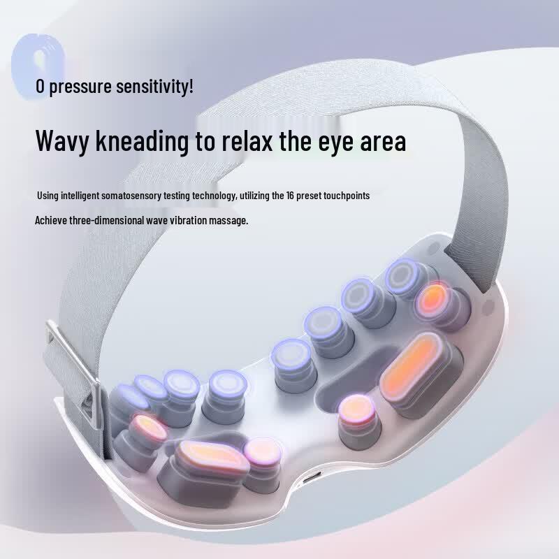 AUX Smart Eye Massager with Heat and Bluetooth CN plug (adapter included)