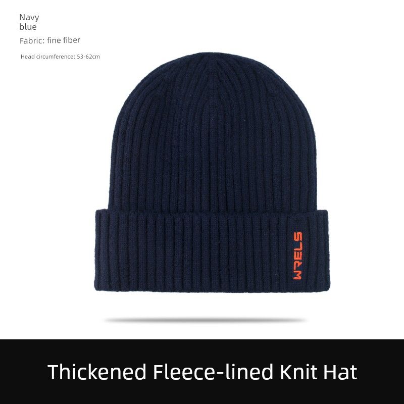 

Sports Warm Hat Winter Reversible Ear Protection Knitting Hat Fleece-lined Windproof Running Outdoors Cycling Men s and Women s Hats
