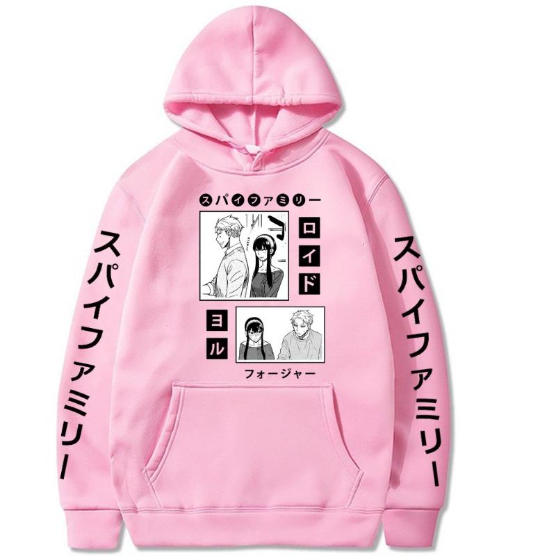 Yor Forger Autumn Winter Men's Hoodies Boys Harajuku Girls Pullover Fancy Music Gift Casual Loose Comfortable Sweatshirt
