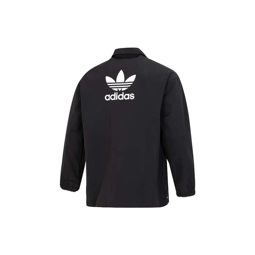 adidas Originals Logo-print Shirt Jacket (Unisex) Jackets H09129