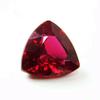 Natural Red Ruby Loose Gemstone Trillion Cut 8 Ct for Jewelry Making and Gem Collections
