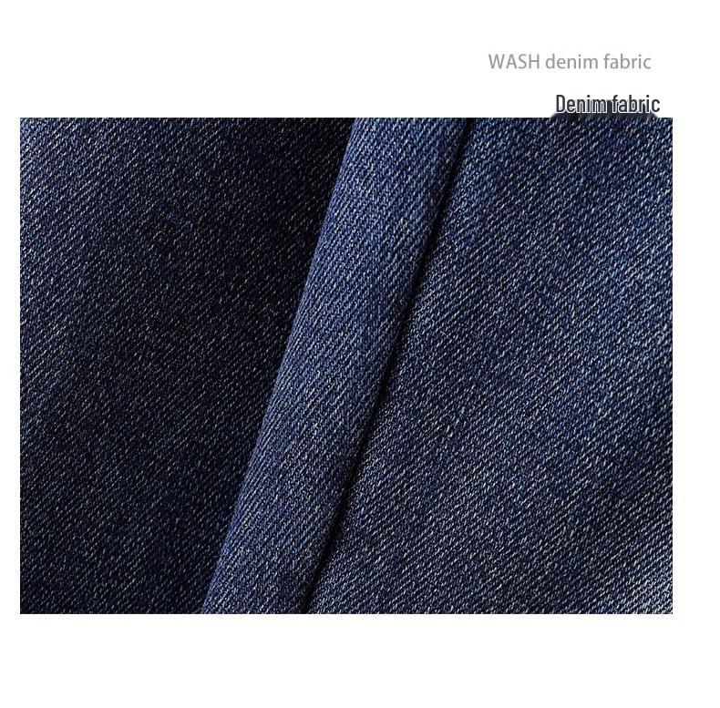 Nine-Point Vintage Plus Size Flared Jeans for Women - Autumn/Winter Collection