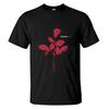 New Men's Casual T-Shirt Depeche Memento Mori Mode Printed Shirt Oversized Sports Top Comfortable Breathable Streetwear 2025 Tee