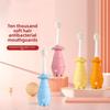 Cute Children Small Head Soft Bristle Toothbrush High Density Brush Wire Does Not Damage Gums for Children Aged 3-7
