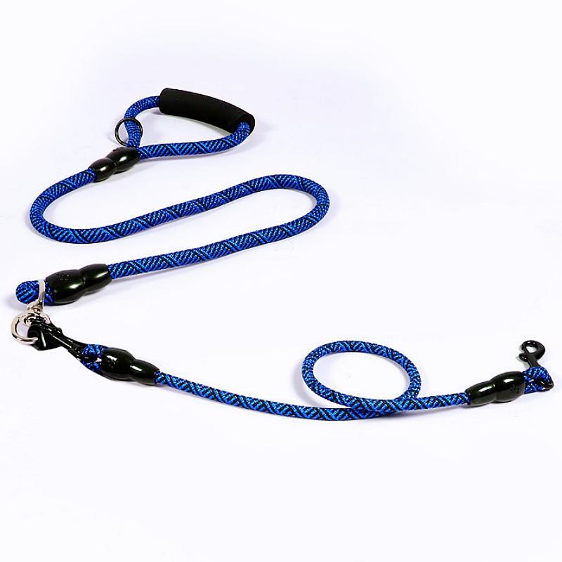 Dog Leash One-drag-three Dogs Leashes Double-head Leash for Dogs Walking Detachable Leashes Soft Handle Dog Chain Pet Products