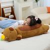 New Cute Kapibara Throw Pillow Plush Toy Gift Creative Capybara Long Rag Doll Children's Birthday Gift