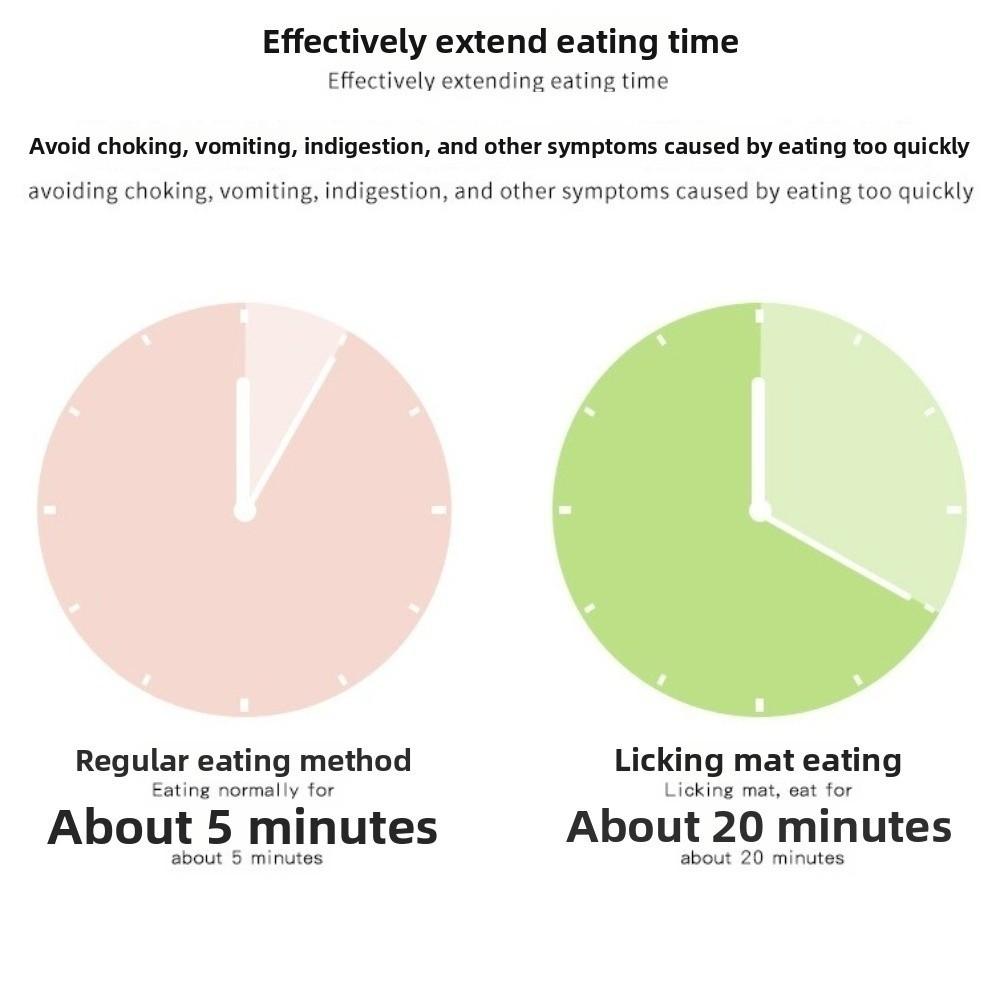 Slow Feeding Design Pet Lick Mat Suction Cup Slow Feeder New Silicone Mat Slow Eating