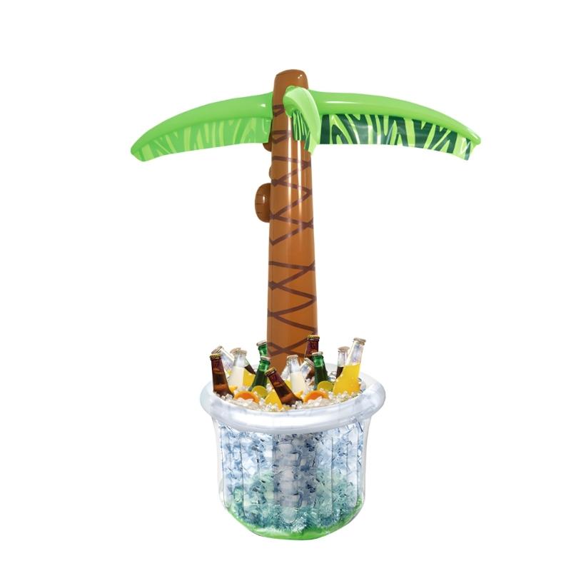 

Large Capacity Inflatable Coconuts Tree Design Ice Bucket For Swimming Pool Parties And Family Gatherings 1