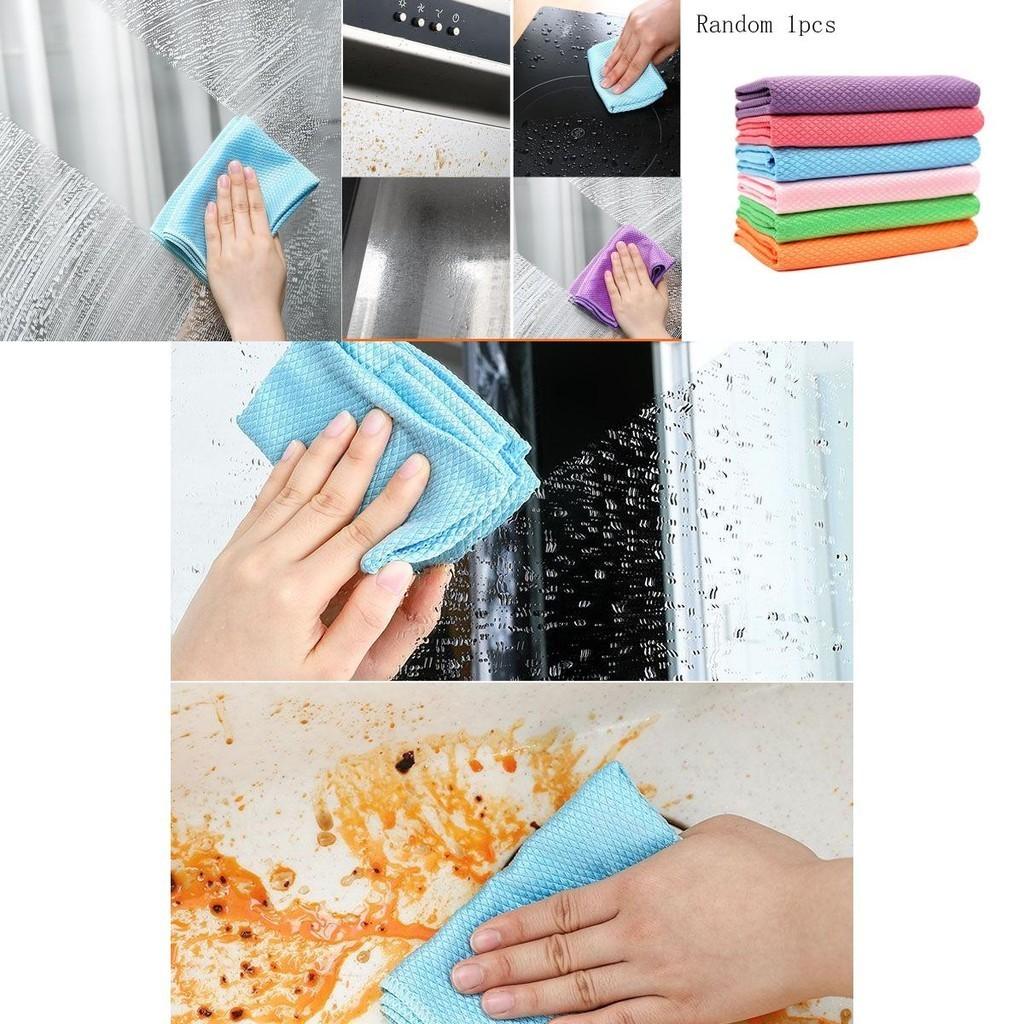 Wunderbare Nanoskala Streifenfreie Reinigungstücher Super Saugfähig Und Weich Im Griff