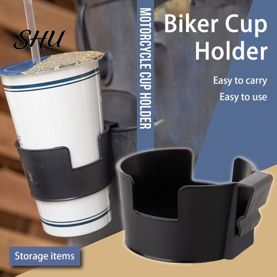 Water Cup Holder Multifunctional Hanging Hollowed Portable Motorcycle Drinking Bottle Car Universal for Vehicle
