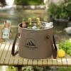 COCIVIVRE Portable Folding Camping Water Bucket