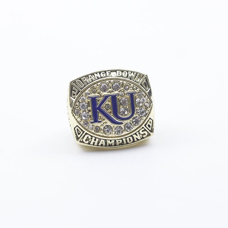 NCAA 2008 Kansas Jayhawks Basketball Championship Ring