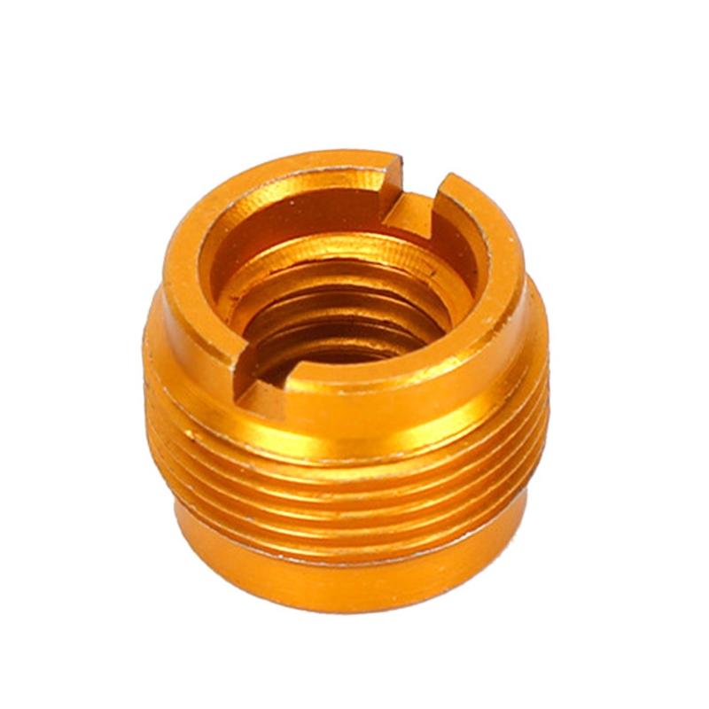 10Pieces 3/8" Female To 5/8" Male Microphones Mics Stands Adapter Thread Screws for Microphones Mics Stands Spare Parts