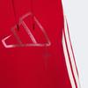 Adidas Casual Series Merkelogo Hettegenser Genser med striper Tykk genser Damegenser Energy-Red JZ1636