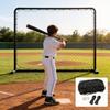 Nylon Knotted Baseball Backstop Hitting Net, Sports Training Net For Tennis Hockey Softball Practice