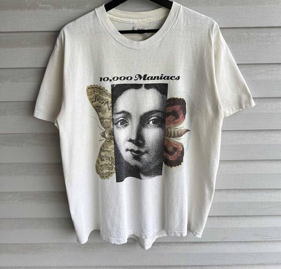 These Are the Days 10000 Maniacs Band Shirt White Unisex UU201