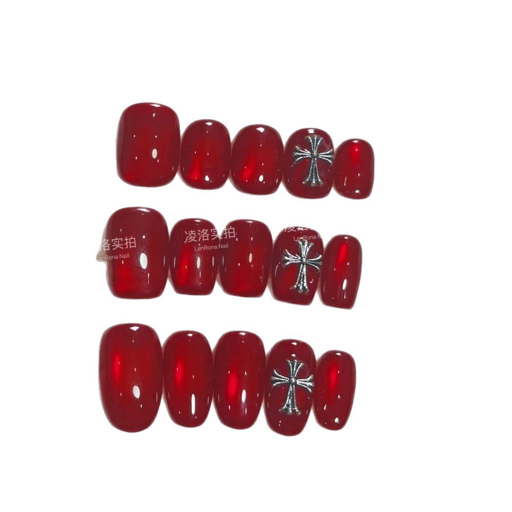 Přírodní nehty čtvercové falešné nehty s designem třpytek umělé akrylové nehty lesklé falešné nehty plné krytí lepicí nehty na nehty pro ženy