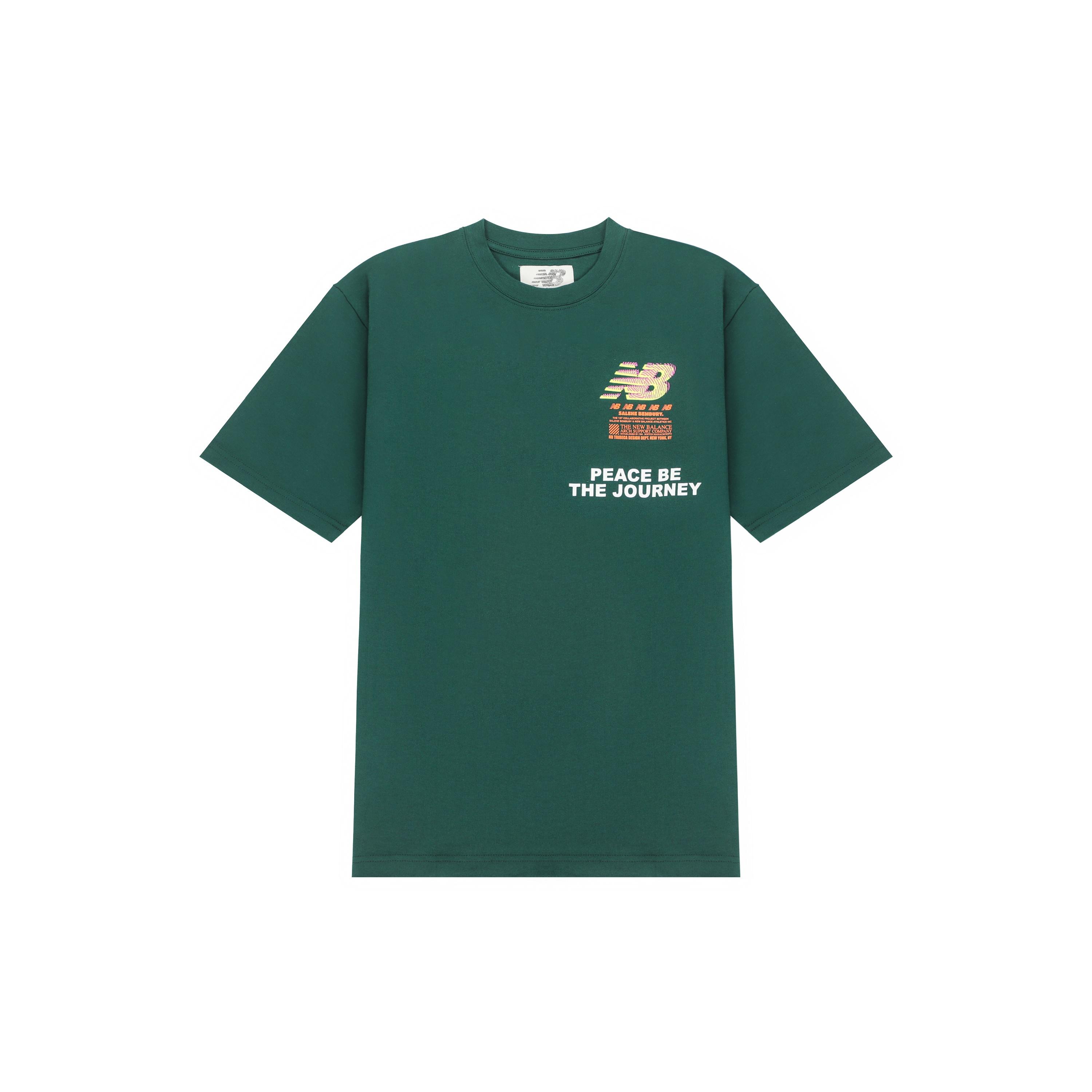 New Balance x Salehe Bembury Graphic T-Shirt Asia Sizing  Green  Unisex MT11564-NWG S