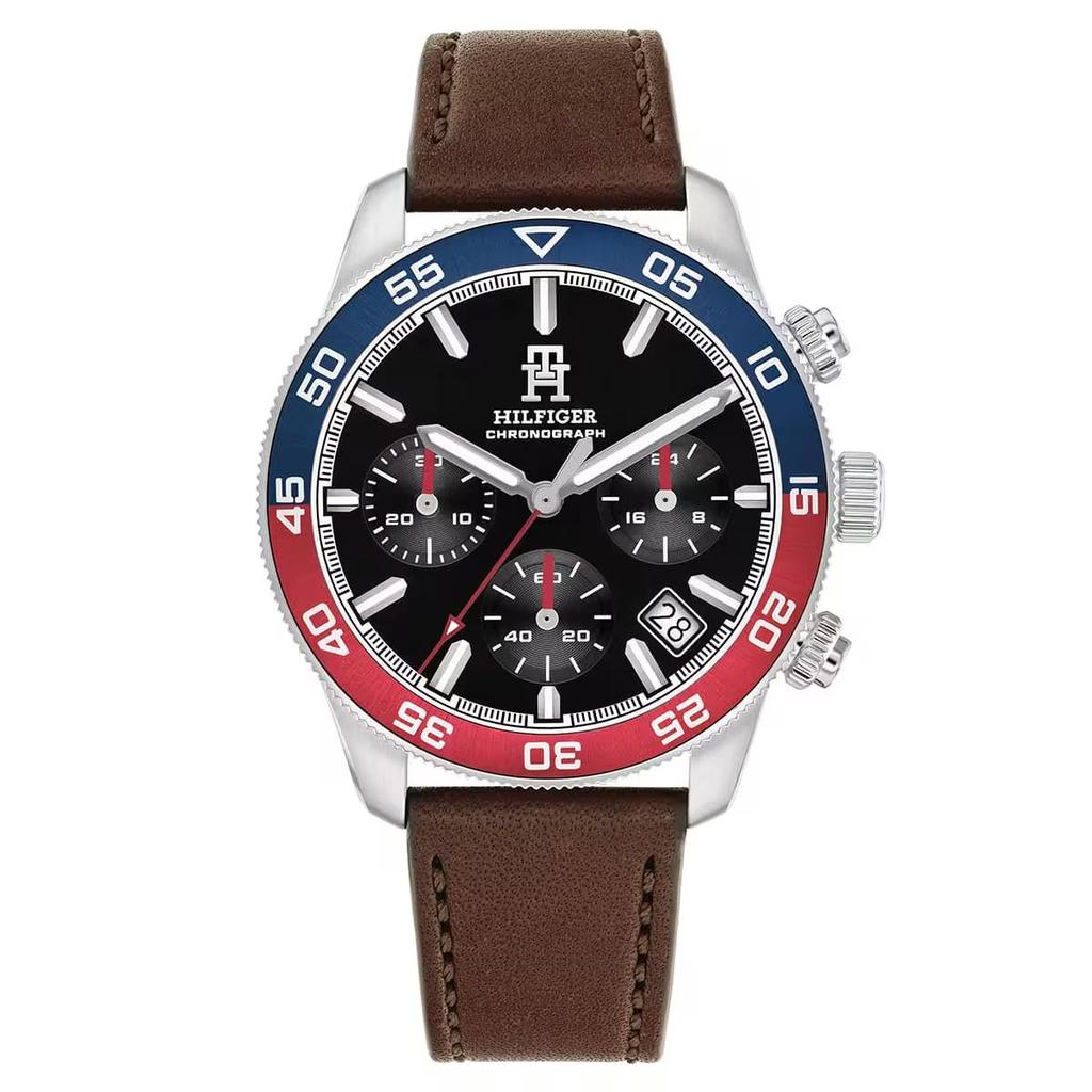 Tommy Hilfiger 1792166 Men's Chronograph Watch Stainless Steel Quartz 50m Water Resistant
