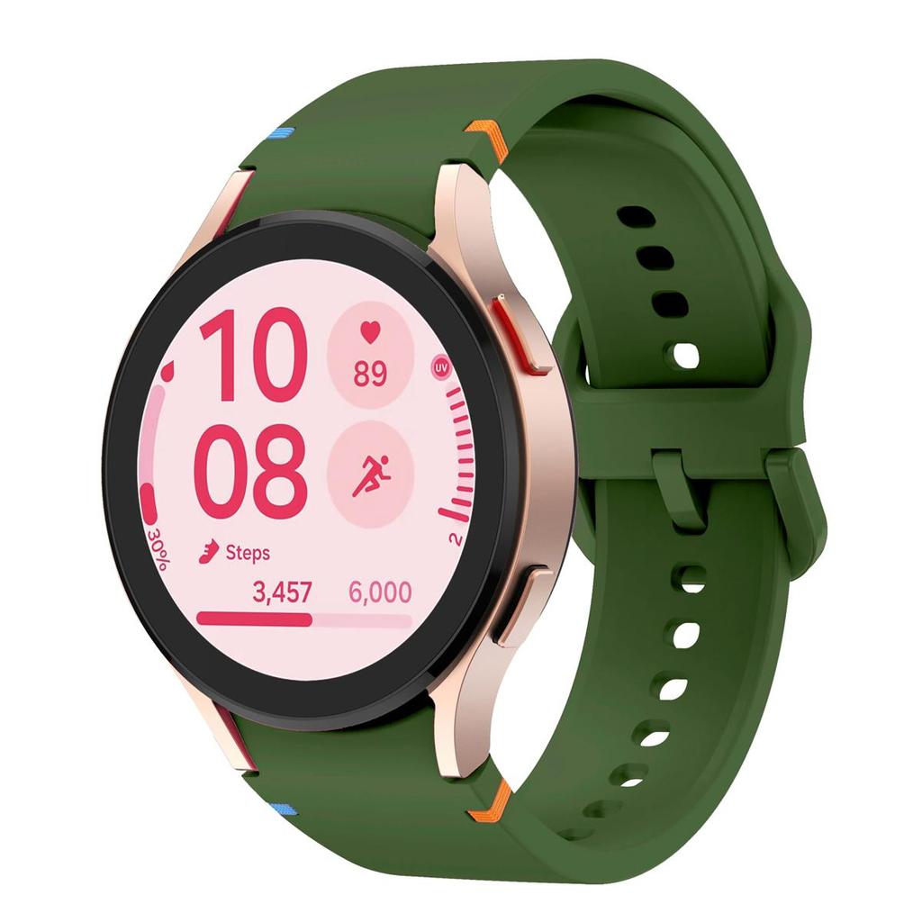 Nowy Oryginalny Silikonowy Pasek do Samsung Watch 7 6 5 Pro 44mm 40mm 45mm Sportowa Bransoleta do Galaxy Watch 6Classic 43mm 47mm Pasek